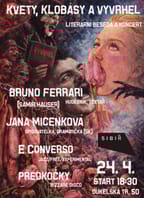 Kvety, Klobásy a Vyvrhel – Literární beseda s koncertem