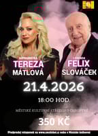 Felix Slováček a Tereza Mátlová