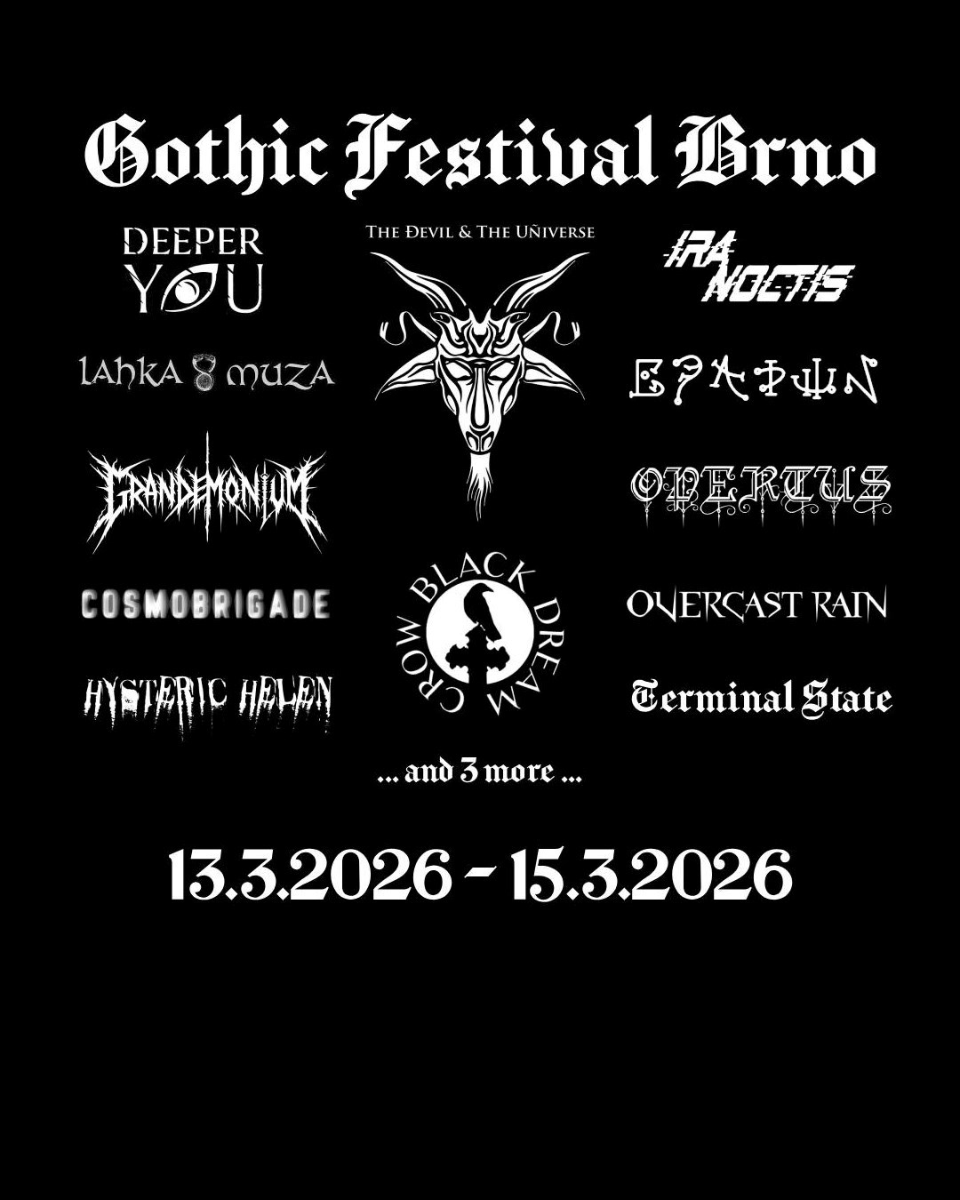 Gothic Festival Brno ‘26