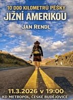 10 000 kilometrů pěšky Jižní Amerikou – Jan Rendl