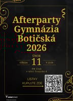 Afterparty Gymnázia Botičská 2026