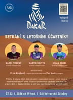 Setkání s letošními účastníky rallye Dakar 2026