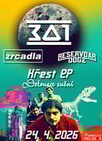 Křest 301 + Zrcadla + Reservoar Dogz