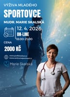 MUDr. Marie Skalská: Výživa mladého sportovce on-line