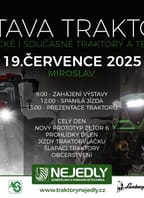 Výstava traktorů v Miroslavi