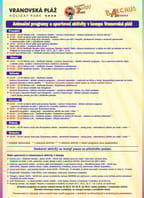 Animační programy na Vranovské pláži