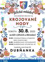 Krojované hody v Jiřících u Miroslavi