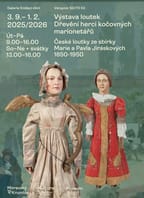 Výstava loutek: Dřevění herci kočovných marionetářů