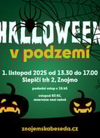 Halloween ve Znojemském podzemí