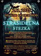 Strašidelná stezka v Únanově