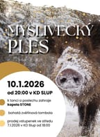 Myslivecký ples ve Slupi