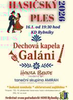 Hasičský ples v Rybníkách