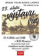 Výstava vín Konice