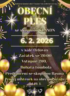 Obecní ples v Únanově