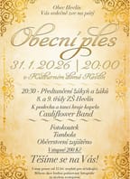 Obecní ples v Hevlíně