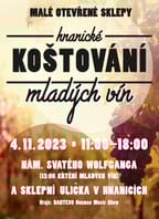 Koštování mladých vín + Malé otevřené sklepy Hnanice