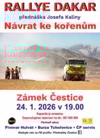 Přednáška Josef Kalina na téma Rallye Dakar