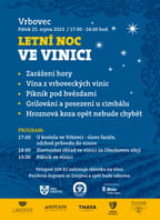 Letní noc na vinici a Posvícení ve Vrbovci