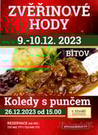 Zvěřinové hody U Tesařů v Bítově