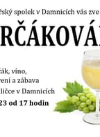 Burčákování ve sklepní uličce v Damnicích