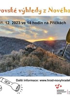Silvestrovské rozjímání a výhledy z Nového Hrádku
