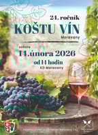 24. ročník koštu vín v Moravanech