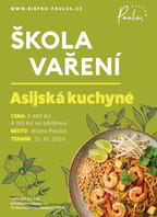 Škola vaření s Romanem Paulusem – Asijská kuchyně