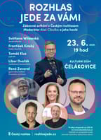 ROZHLAS JEDE ZA VÁMI