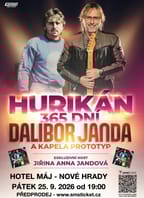 DALIBOR JANDA – Galakoncert „HURIKÁN 365 DNÍ“