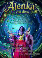 Alenka v říši divů – černé divadlo