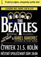 Koncert – Michal Šindelář, Karel Kahovec, Beatles Revival