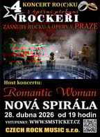 4 ROCKEŘI s operní pěvkyní