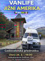 VANLIFE Jižní Amerika | cestovatelská beseda