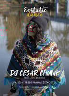 ECSTATIC DANCE PRAGUE  #168 – DJ César Chunk (Peru)