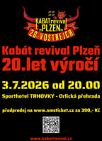 Kabát revival Plzeň – 20.let výročí