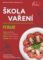 Škola vaření s Romanem Paulusem – Italská kuchyně