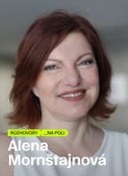 Alena Mornštajnová v Přímé řeči s Petrem Vavrouškou