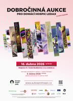 Dobročinná aukce pro Domácí hospic Ledax – 4. ročník