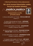 150. výročí narození Jindřicha Jindřicha v Klenčí pod Čerchovem