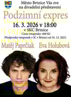 Eva Holubová, Matěj Paprčiak – divadelní představení Podzimní expres