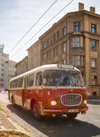 Oslavy 75 let autobusů v Českých Budějovicích