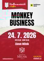 Hudba na vinicích: MONKEY BUSINESS – Chateau Mělník