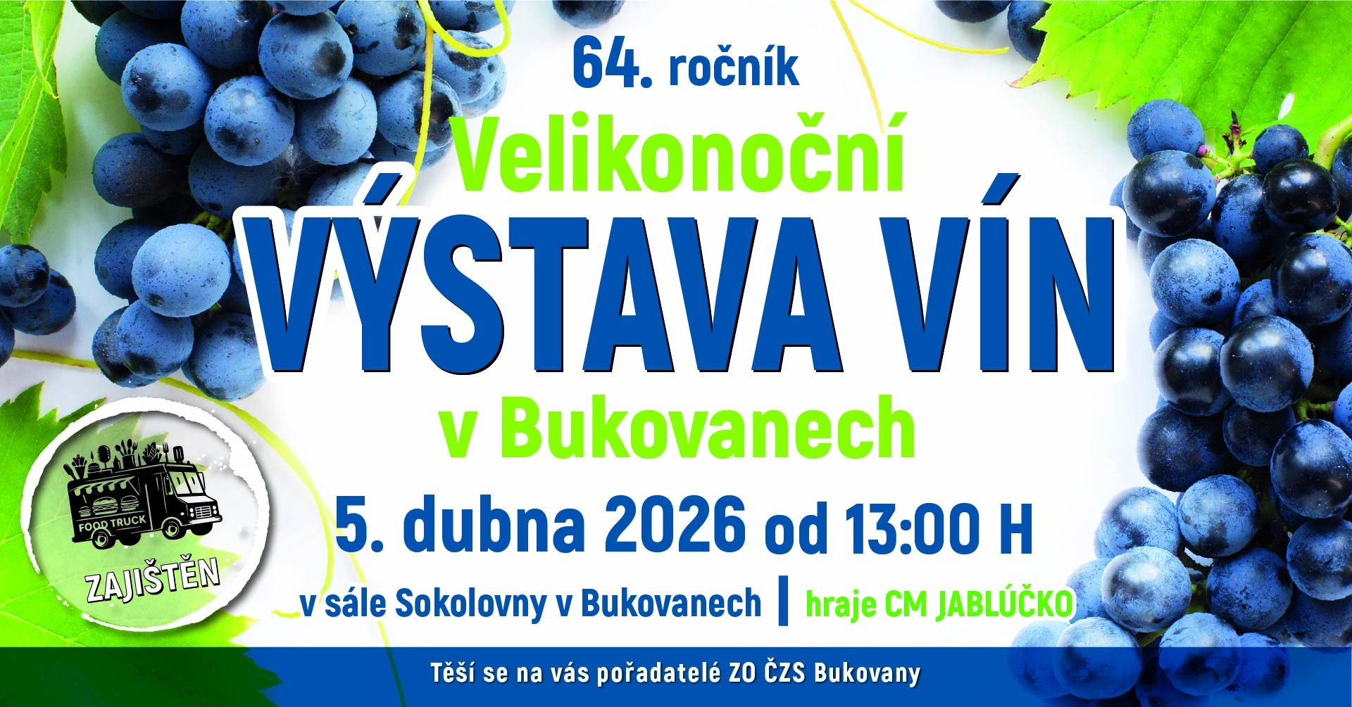 Velikonoční výstava vín v Bukovanech