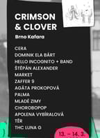 Crimson & Clover: Market, Palma, TĒR, Chorobopop…