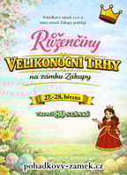 Růženčiny velikonoční trhy na zámku Zákupy