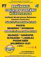 Brněnská Country fontána Řečkovice 2026