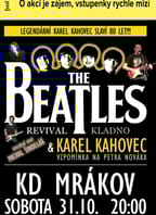 Koncert Karel Kahovec, Michal Šindelář, The Beatles Revival