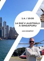 14 dní v Austrálii a Singapuru