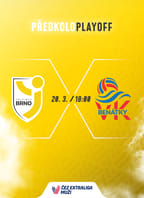 Předkolo ČEZ extraligy mužů: Volejbal Brno – Benátky n. J.
