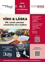 VII. ročník zahradní ochutnávky vín VÍNO & LÁSKA